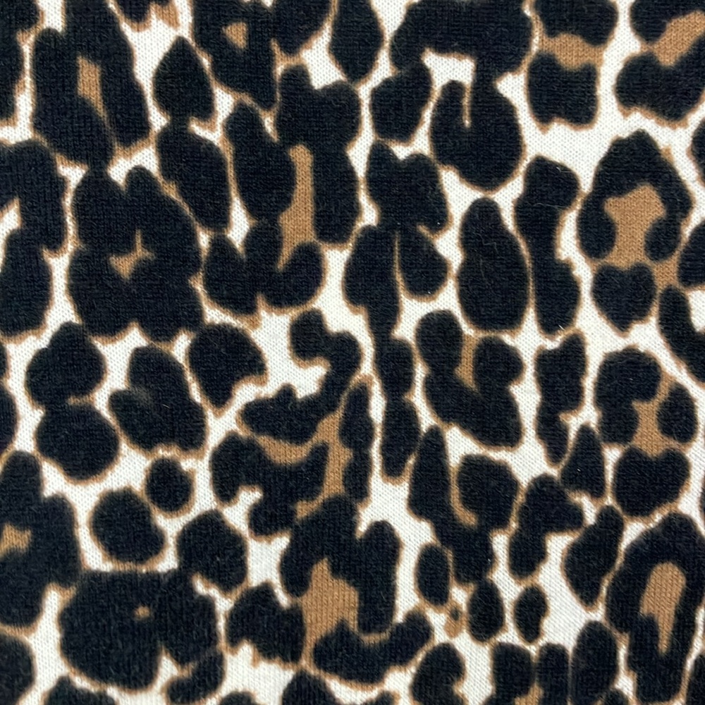 J Crew Factory leopard print lightweight sweater - Picture 5 of 10